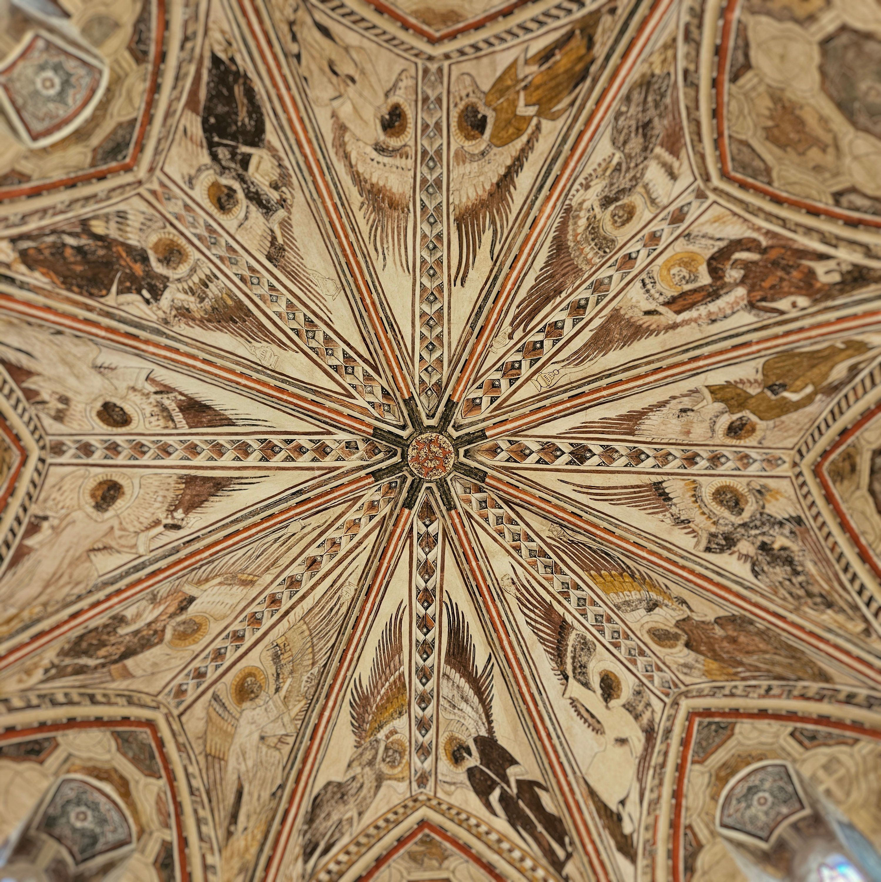 Ceiling @ collégiale de La Romieu #france #laromieu